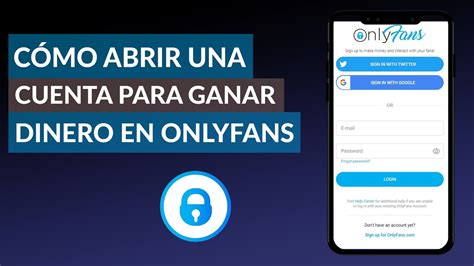 hacer cuenta de onlyfans|Crear una cuenta en OnlyFans